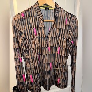 Jamie sadock sunsense long sleeve athletic top size small